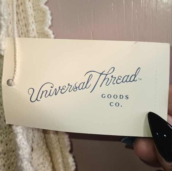 Crocheted shorts romper in cream. XL (New) ❣️ - Picture 4 of 7